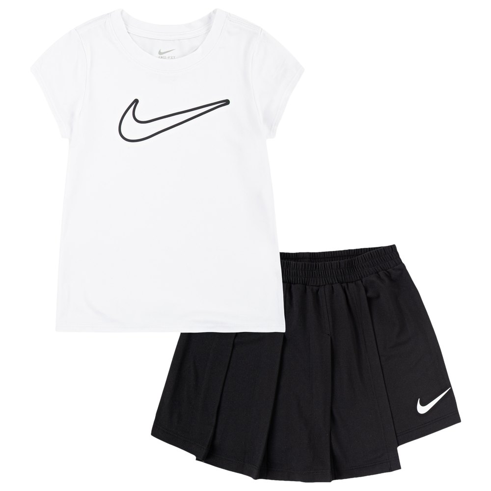 Nike All Day Play Skort Set - White/Black