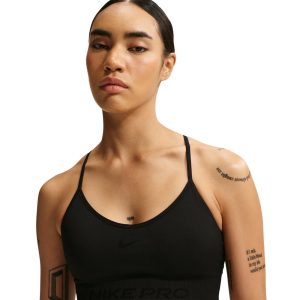 Nike Pro Dri-FIT Seamless LS Bra - Women's